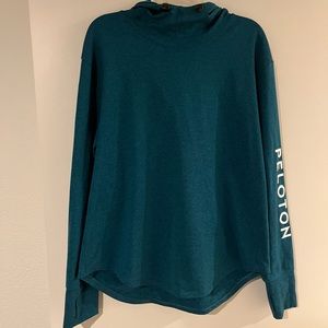 Peloton cowl neck long sleeve